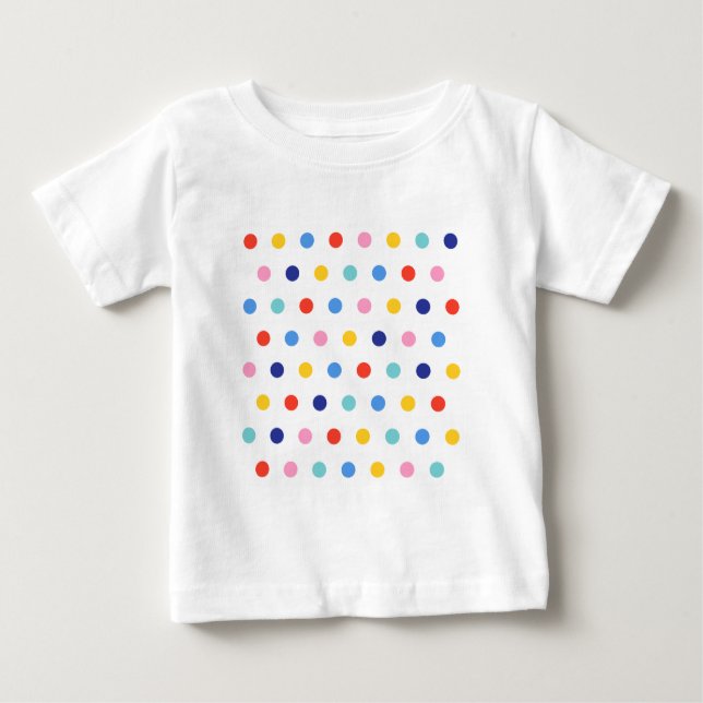 Candy Dot Delight Baby T-shirt (Vorderseite)