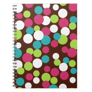 Candy Dots School Class Office Notebook Notizblock