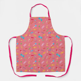 Candy Dreams Coral Pink Schürze