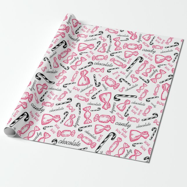 Candy Geschenkpapier (Ungerollt)