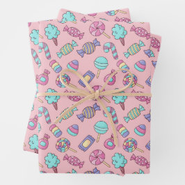 Candy  geschenkpapier set