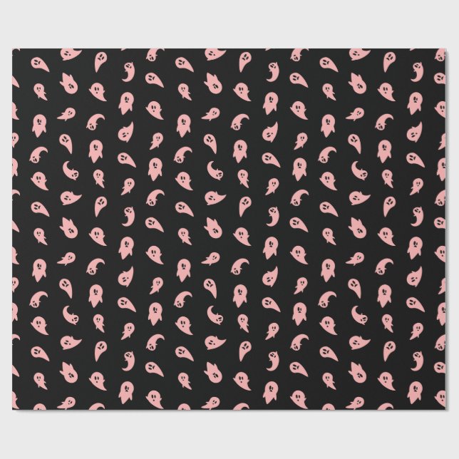 Candy Ghost Geschenkpapier (Flach)