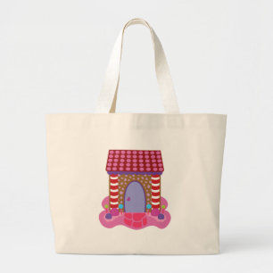 Candy Gingerbrot House Tote Bag Jumbo Stoffbeutel