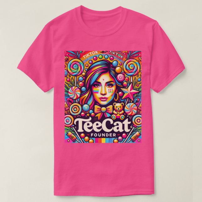 Candy Girl Creative T-Shirt (Design vorne)