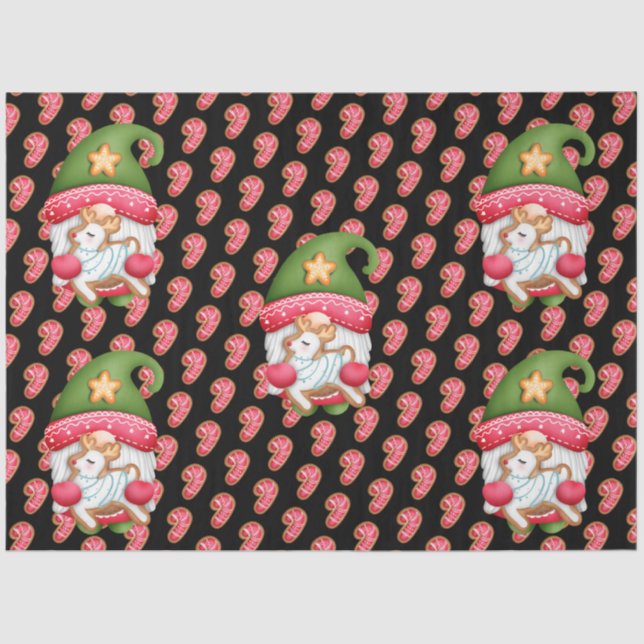 Candy Gnome - Farbe anpassen Seidenpapier (Vorderseite)