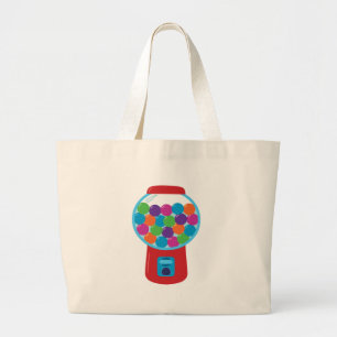 Candy Gumball Machine Jumbo Stoffbeutel