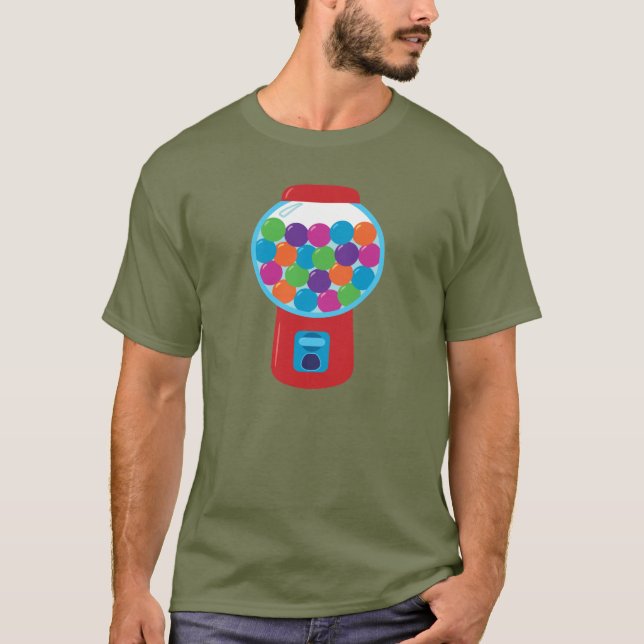 Candy Gumball Machine T-Shirt (Vorderseite)