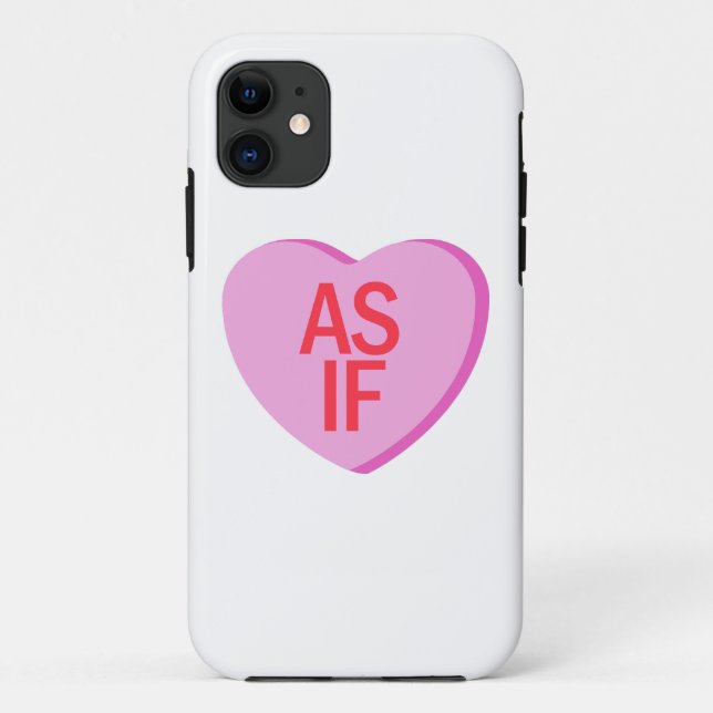 Candy Heart - AS IF Case-Mate iPhone Hülle (Rückseite)