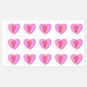 Candy Heart - AS IF Etiketten