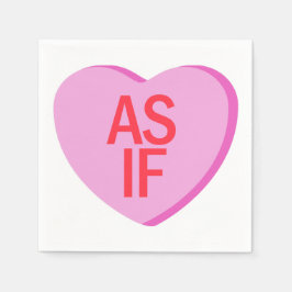 Candy Heart - AS IF Serviette