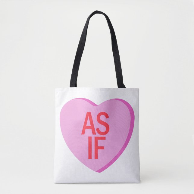 Candy Heart - AS IF Tasche (Vorderseite)