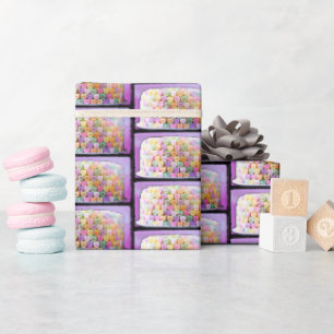 Candy Heart Cake Geschenkpapier