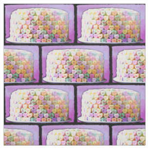 Candy Heart Cake Stoff