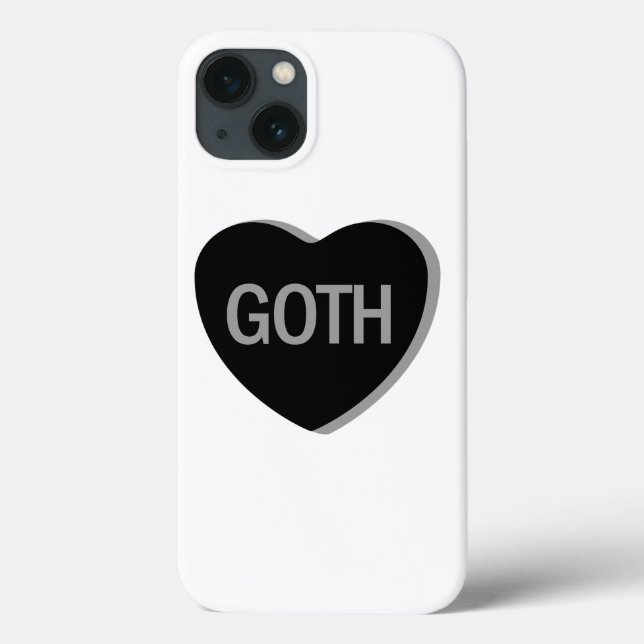 Candy Heart - Goth Case-Mate iPhone Hülle (Rückseite)