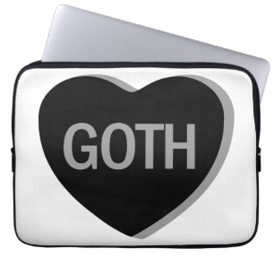 Candy Heart - Goth Laptopschutzhülle