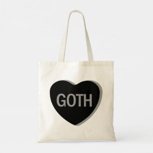 Candy Heart - Goth Tragetasche