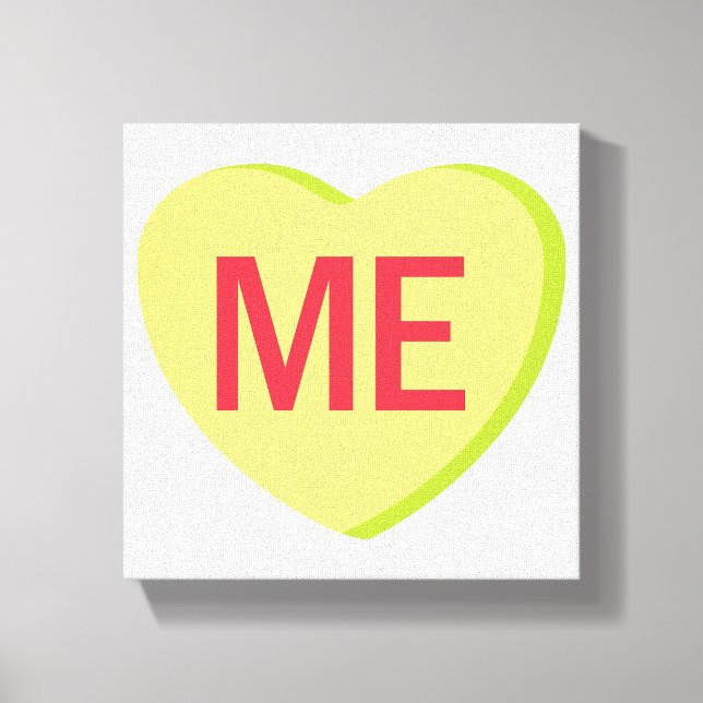 Candy Heart - ME Leinwanddruck (Vorderseite)