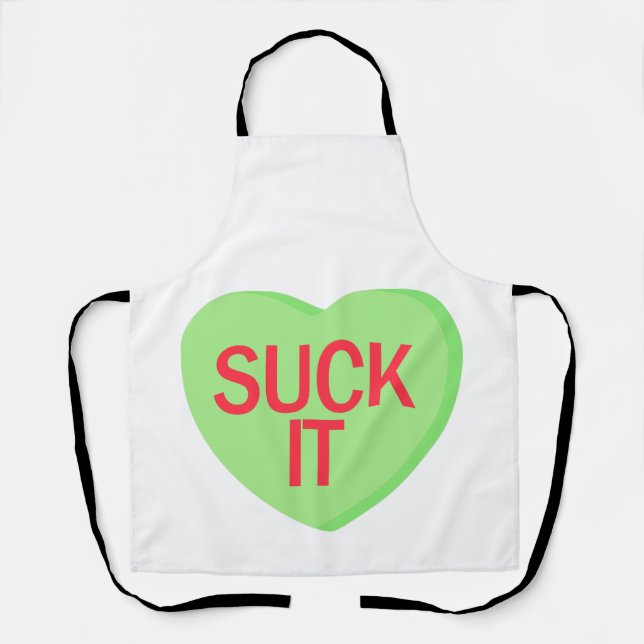 Candy Heart - SIND ZUM KOTZEN IT Schürze (Vorderseite)