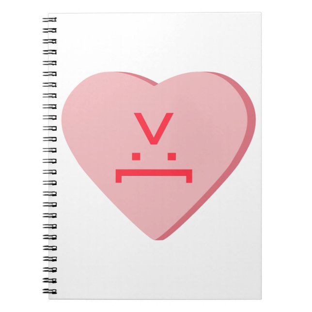 Candy Heart - Teufelskreis Notizblock (Vorderseite)