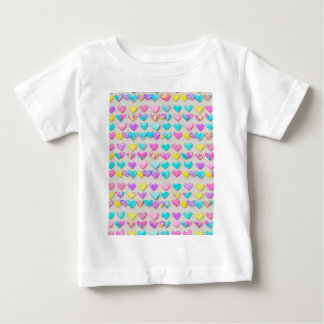 " CANDY HEARTS " BABY T-SHIRT
