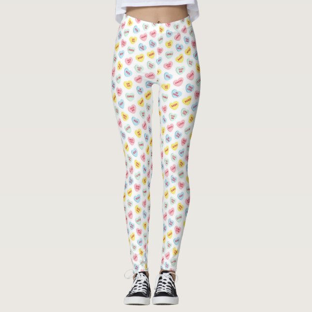 Candy Hearts Leggings (Vorderseite)
