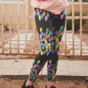 Candy Hearts Leggings Valentinstag Niedlich