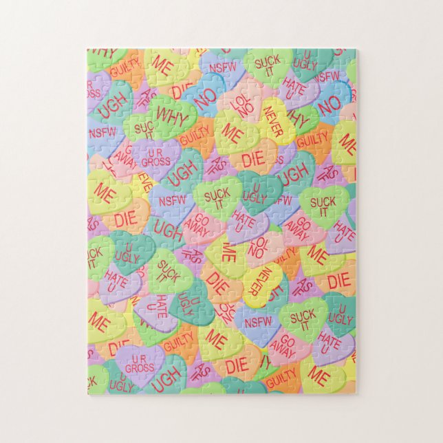 Candy Hearts Pattern - SFW (Vertikal)