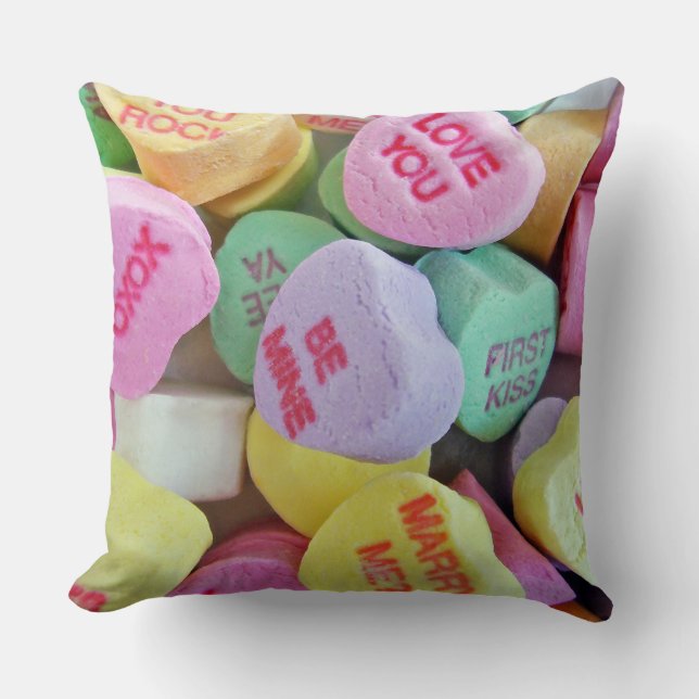 Candy Hearts Pillow Kissen (Vorderseite)