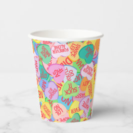 Candy Hearts V. 2.0 Pappbecher
