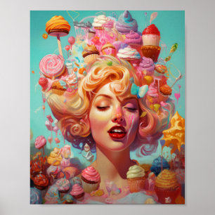 Candy Ice Cappella Santa Maria degli Angeli Poster
