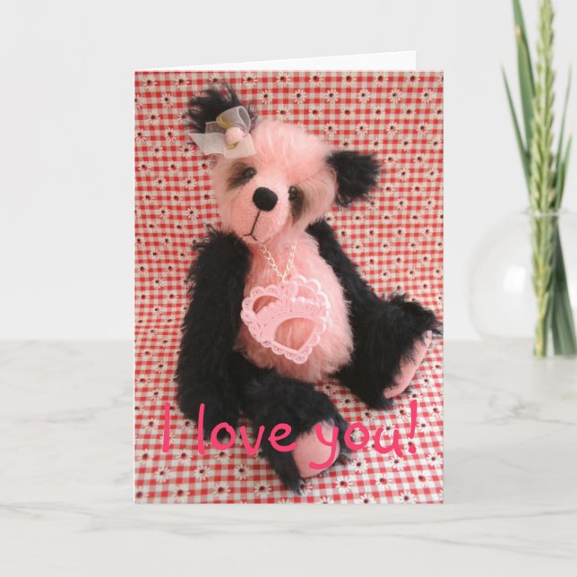 Candy, ich Liebe dich! Karte (Vorderseite)