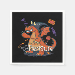 Candy ist mein Schatzdrache Serviette