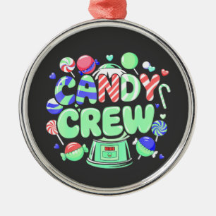 Candy Land Candy Crew Dekorationen Süßigkeiten Ornament Aus Metall