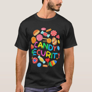 Candy Land Costumes Candy Security Candy Candy Cre T-Shirt