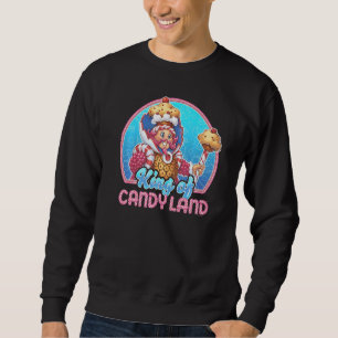 Candy Land King of Candy Land Portrait Sweatshirt