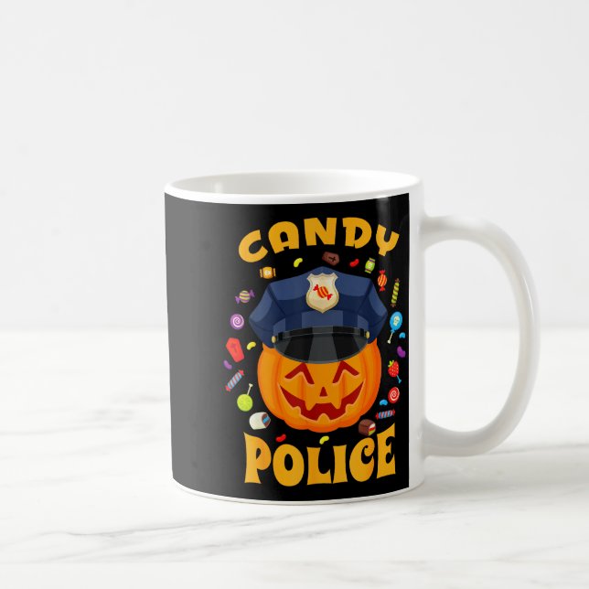 Candy Lice Halloween Party Costume Security Funny  Kaffeetasse (Rechts)