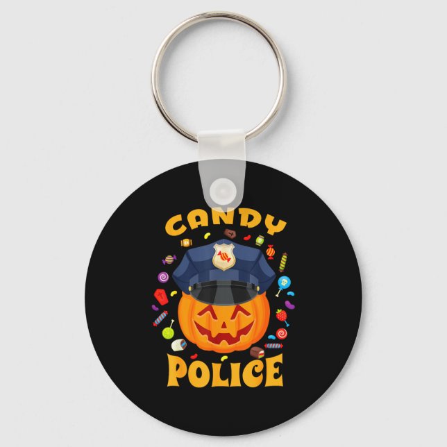 Candy Lice Halloween Party Costume Security Funny  Schlüsselanhänger (Vorderseite)