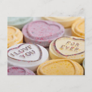 Candy-Liebe Postkarte