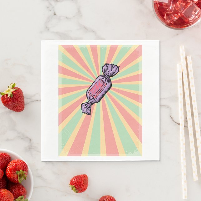 Candy Lollie Paper Napkins Serviette (Von Creator hochgeladen)