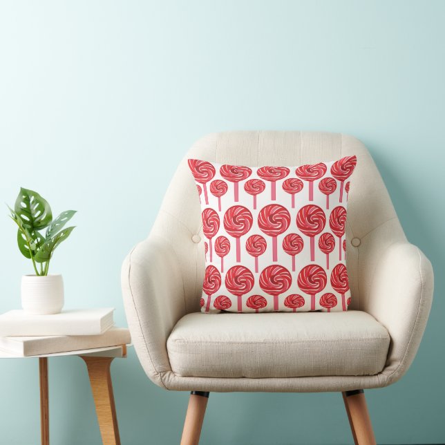 Candy Lollipop Sweet Candy Lollipop Kissen (Stuhl )