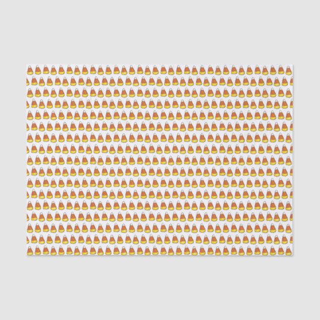 Candy Mais Halloween Erntedank Trick oder Treat Seidenpapier (Vorderseite)