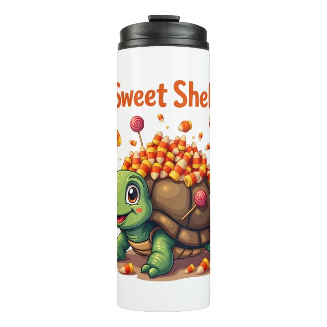 Candy Muschel Turtle Thermosbecher (Vorderseite)