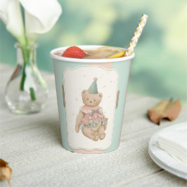 Candy Niedlich Bear Paper Cups Pappbecher