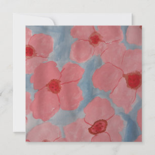 Candy Pink-Blume Flachbildschirm