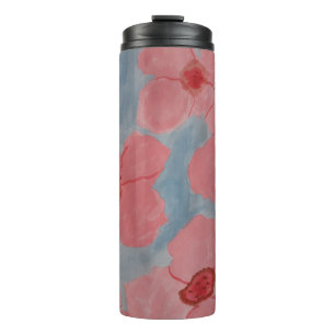 Candy Pink Blume Thermosbecher