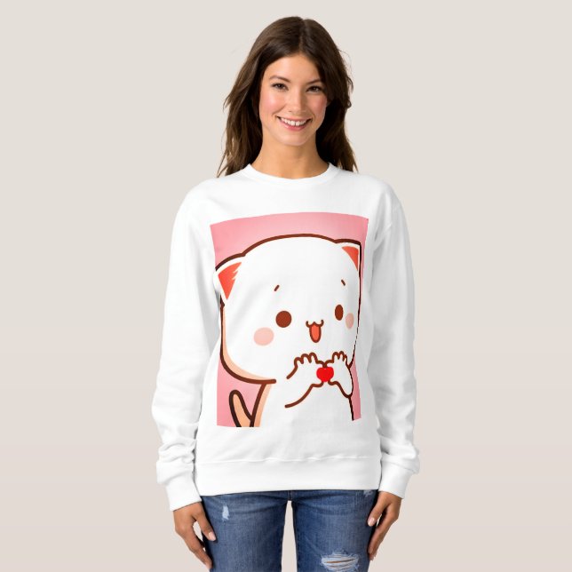 Candy Pink Girls - die besten Winter Sweatshirt (Vorne ganz)