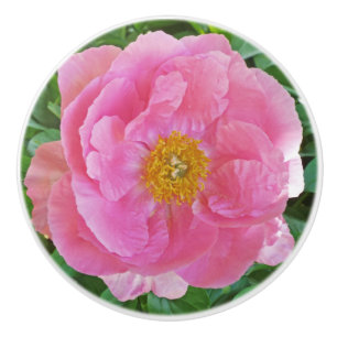 CANDY-PINK PEONY KERAMIKKNAUF