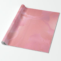 Candy Pink Rose Molten Marmorglas Abstrakt