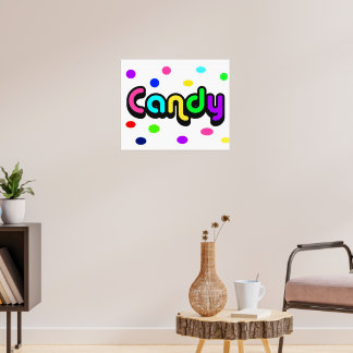 Candy-Poster Poster