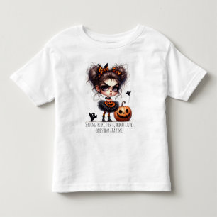 Candy Queen - Fierce, Fanged & gefüllt Kleinkind T-shirt